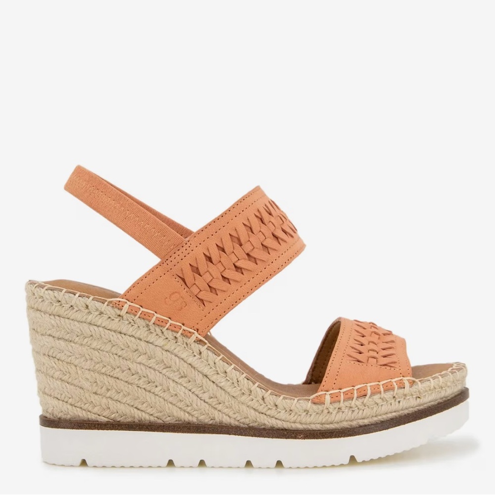Gentle Souls Elyssa Espadrille Wedge Sandal
